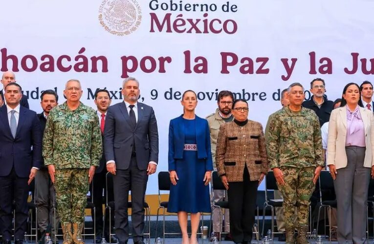 Gobierno federal destina más de 60 mil mdp para pacificar Michoacán