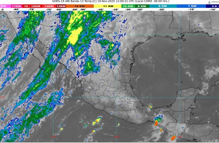 El frente frío número 15 recorrerá el noroeste y norte de México