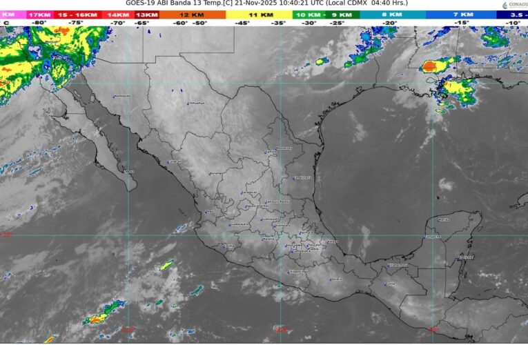 El frente frío 16 dará origen a la primera tormenta invernal