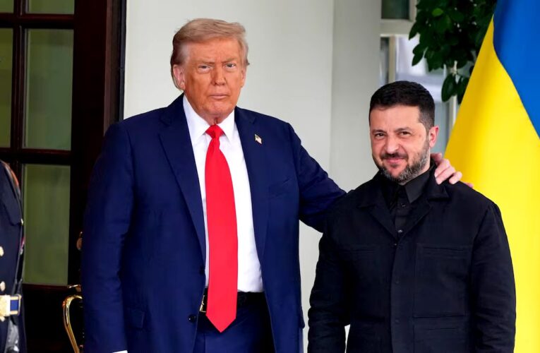 Trump reclama falta de gratitud de Ucrania y presenta plan de paz para acabar con la guerra