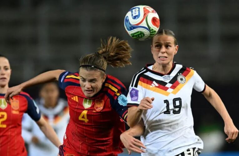 España resiste el dominio de Alemania en la ida de la final de UEFA Nations League Femenil