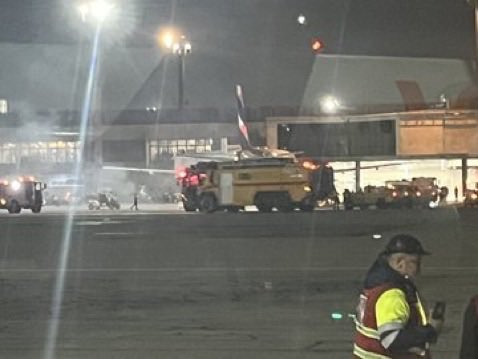 A320 se incendia tras aterrizar en São Paulo; pasajeros desalojados ilesos