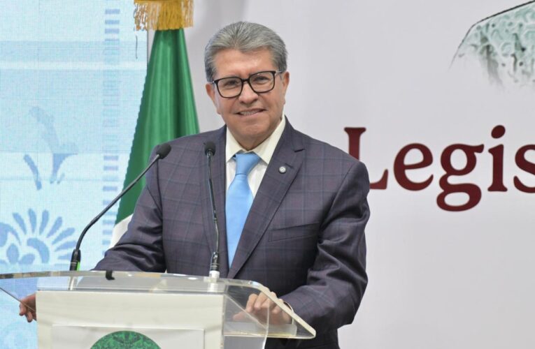 Ricardo Monreal perfila aprobación de tres reformas clave en la última semana del periodo legislativo