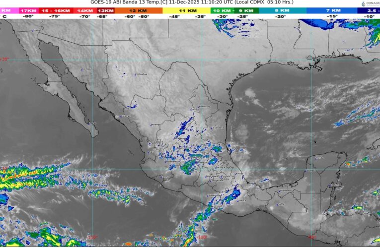 El frente frío número 20 se extenderá sobre el noreste de México