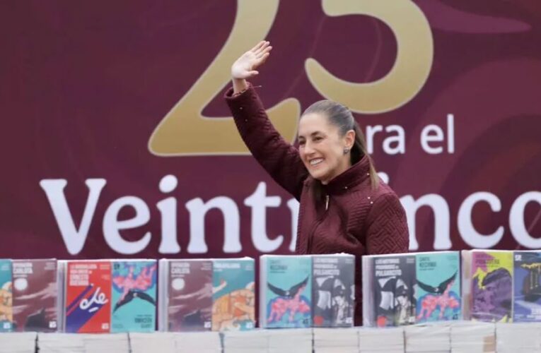 Claudia Sheinbaum inicia entrega gratuita de libros a jóvenes en México y otros países: “Es hermoso regalar”