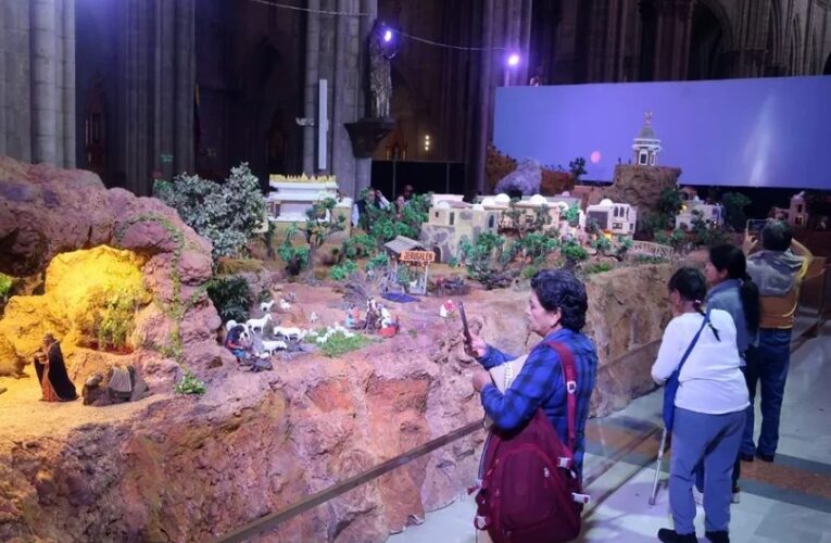 El pesebre ”más grande de Suramérica” desborda fe, creatividad y asombro en Quito