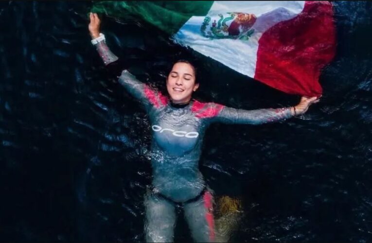 Camila Jaber alcanza la hazaña de los 90 metros bajo el agua: “era un sueño por muchos años”
