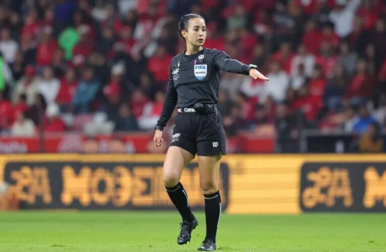 Katia Itzel García, entre las mejores 10 árbitras del 2025 según la IFFHS
