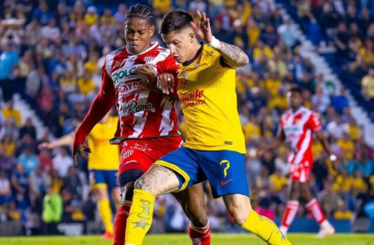 América, con dos años y medio sin vencer al Necaxa en la Liga MX