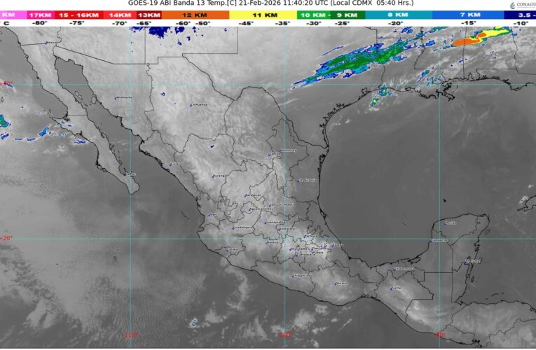 Frente Frío 37 golpea al norte y noroeste del país