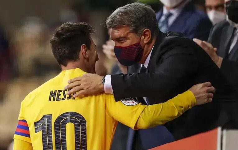 Laporta se sincera con Messi: “La relación está perjudicada”