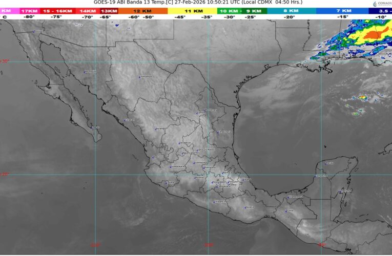Pronostican tiempo estable y ambiente caluroso a muy caluroso en la mayor parte del país