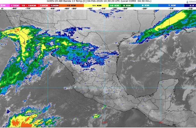 El frente frío número 33 recorrerá el noreste y oriente de México