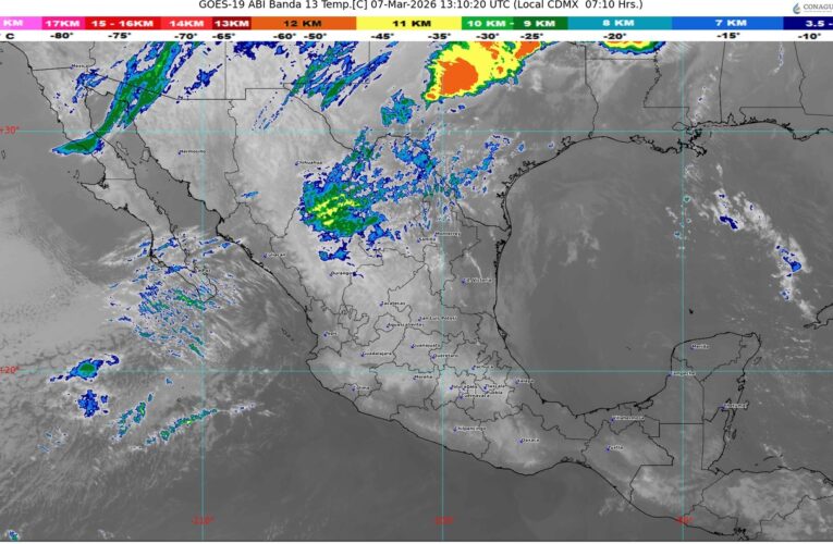 El frente número 39 se extenderá sobre el norte de México