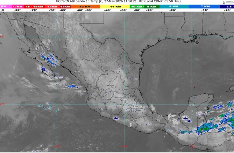 Ingresa el frente frío número 42 al norte de México