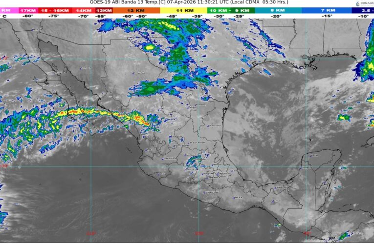 El frente número 43 se extenderá con características de estacionario
