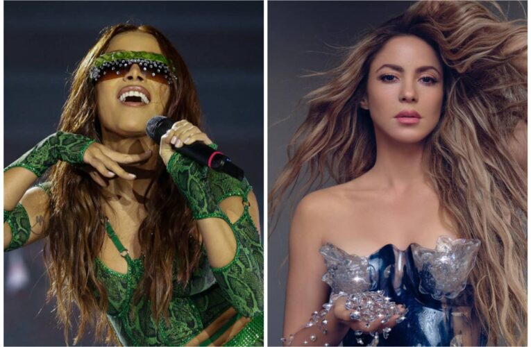 Anitta confirma que Shakira participará en una cancion de su próximo disco
