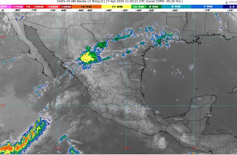 Onda de calor sigue en México; en contraste, el frente frío número 47 recorrerá el norte