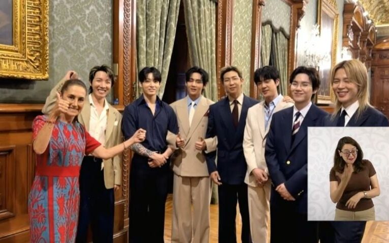 “Regresa BTS a México”: Sheinbaum confirma el regreso de la banda a México en 2027