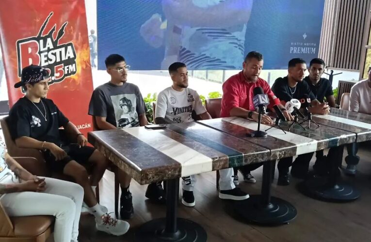 Box por Sinaloa presenta cartelera; peleadores lanzan advertencias en Culiacán