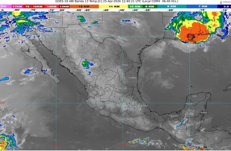 Lluvias intensas y calor extremo golpearán gran parte del país