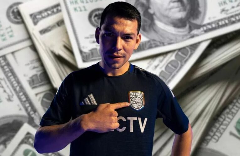 Chucky Lozano cobrará millonario salario en 2026 pese a quedar fuera de planes en San Diego FC