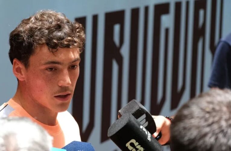 Federico Viñas promete un Uruguay intenso ante Arabia Saudita