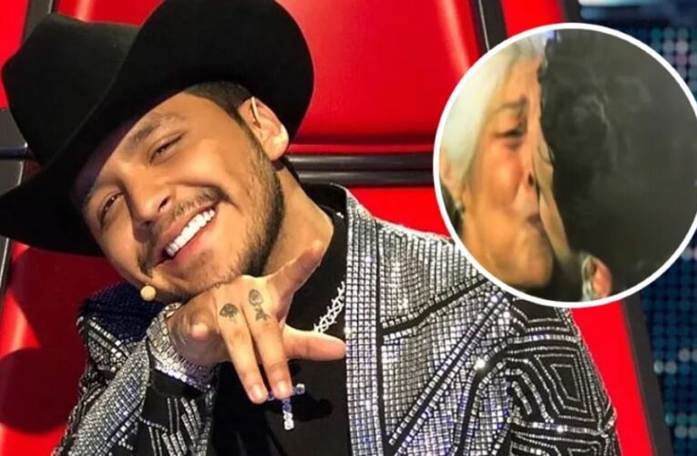 Christian Nodal besa en la boca a una fan en pleno concierto; momento se vuelve viral