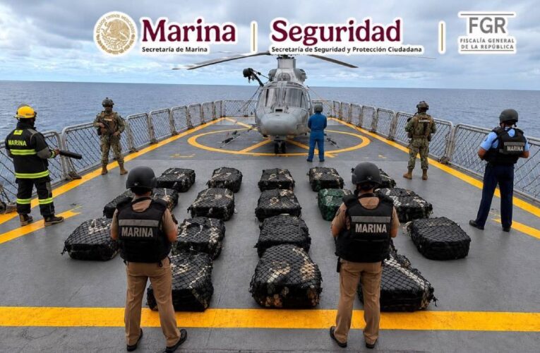 Decomisan más de 3 toneladas de cocaína y armas en Guerrero y Tlaxcala