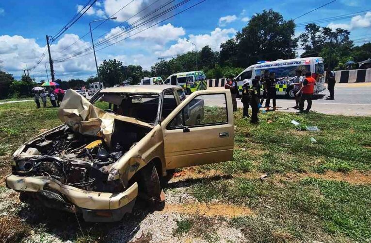 Niño de 11 años provoca tragedia al arrollar a peregrinación de monjes en Tailandia