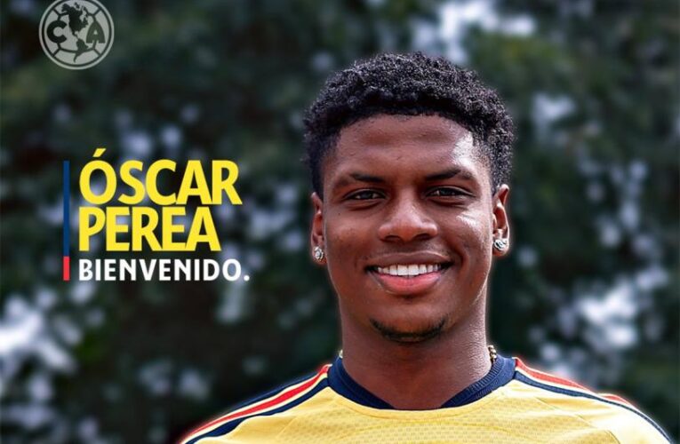 América hace oficial el fichaje de Óscar Perea