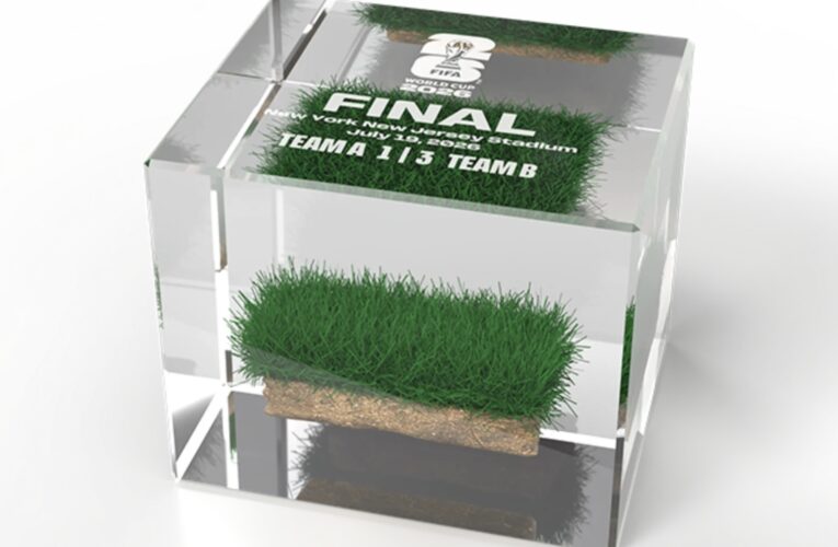 FIFA pone a la venta fragmentos del césped de la final del Mundial 2026 