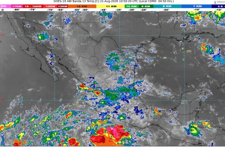 Las ondas tropicales 29 y 30 generarán lluvias en el territorio nacional