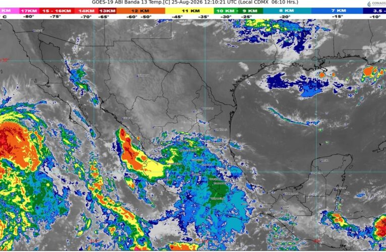 Lloverá en el oriente, sur y sureste de la República Mexicana, incluida la península de Yucatán