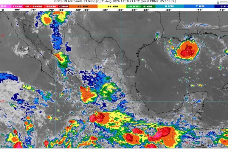 La onda tropical número 34 se desplazará sobre el sureste y sur del país
