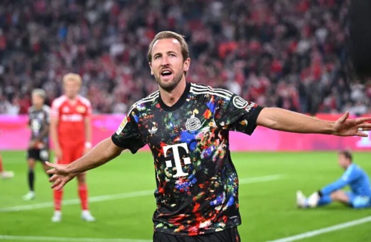 Harry Kane llega a los 100 goles en Bundesliga con el Bayern Múnich y rompe histórica marca