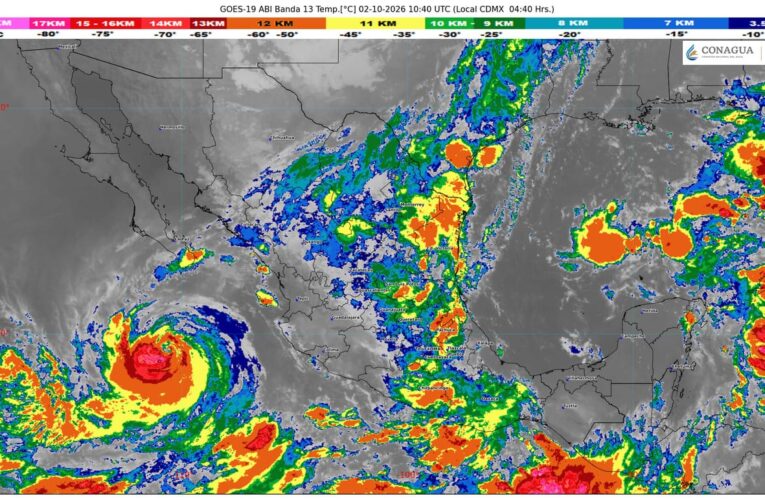 El huracán Rachel se alejará gradualmente de costas nacionales