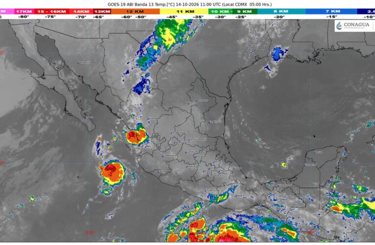 La tormenta tropical Trudy continuará fortaleciéndose al sur de Oaxaca y Guerrero