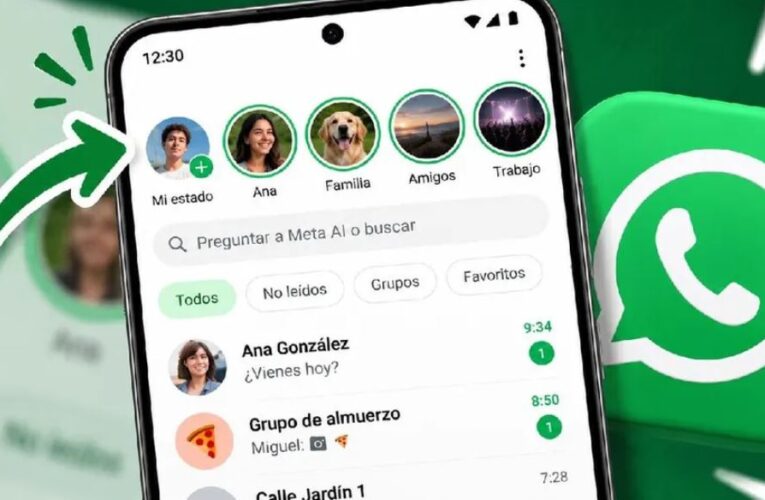 WhatsApp prueba nueva forma de mostrar ‘Estados’