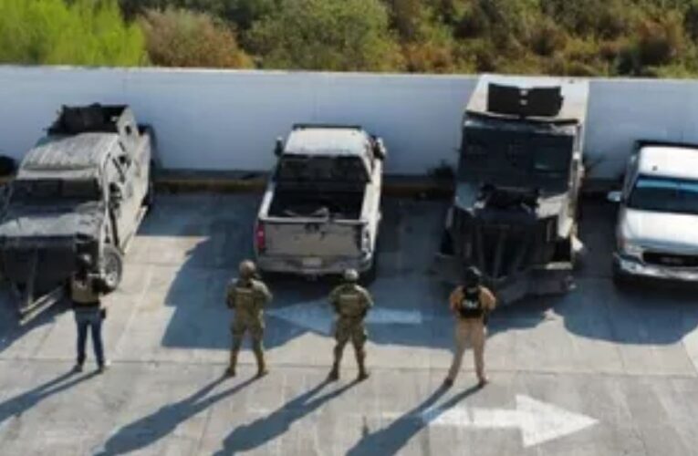 Tamaulipas suma más de mil 400 vehículos asegurados en nueve meses; la frontera concentra la mayoría